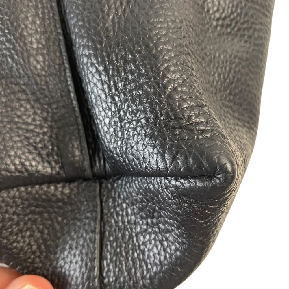 Quince Italian Tall Tote Black - Picture 8 of 8